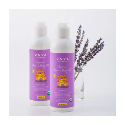 USDA Organic Mom & Baby Oil Lavender