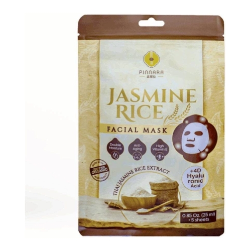 Jasmine Rice Facial Mask "99% Natural Extracts Made with Organic Ingredients"