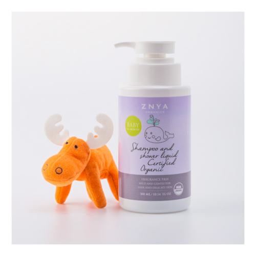 USDA Organic Baby Shampoo and Shower Liquid