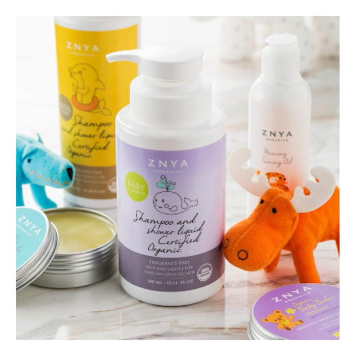 USDA Organic Baby Shampoo and Shower Liquid - Image 2