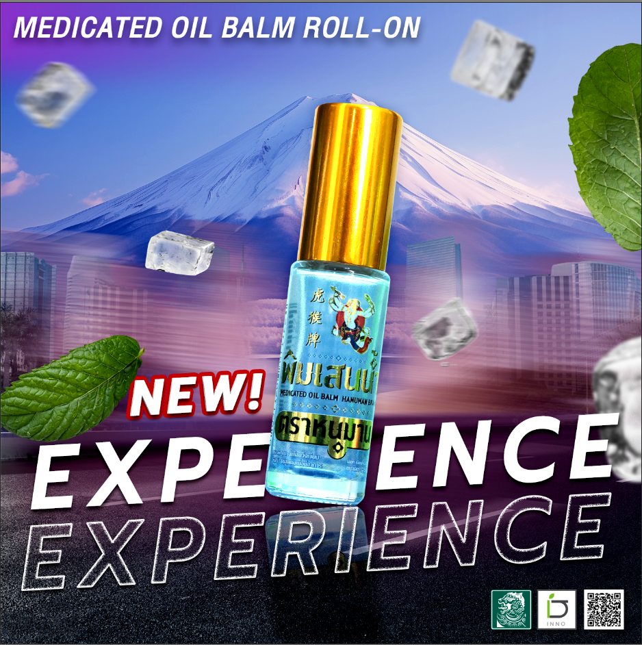 Medicated oil balm roll on
